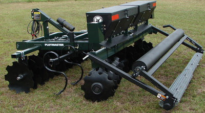 PLOTMASTER 8' Hunter 800 | Cultipacker, Seeder, Disc | Food Plot Planter | 3pt Hitch for Tractors