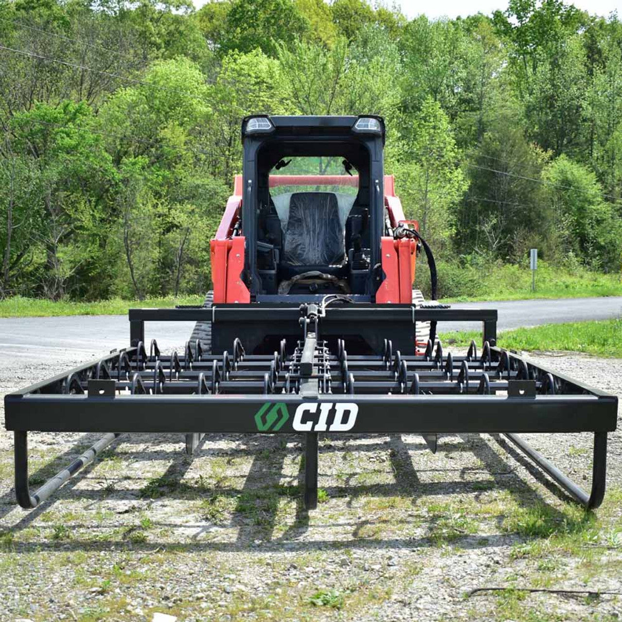 CID HAY ACCUMULATOR GRAPPLE WITH STACK BLADES FOR SKID STEER