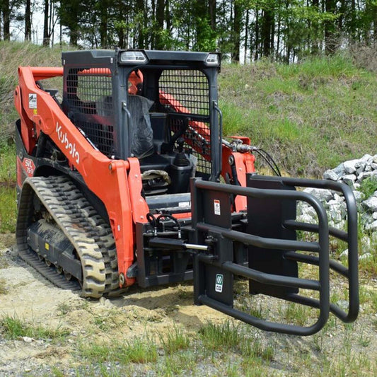 CID X-Treme Bale Squeezer Attachment For Skid Steer