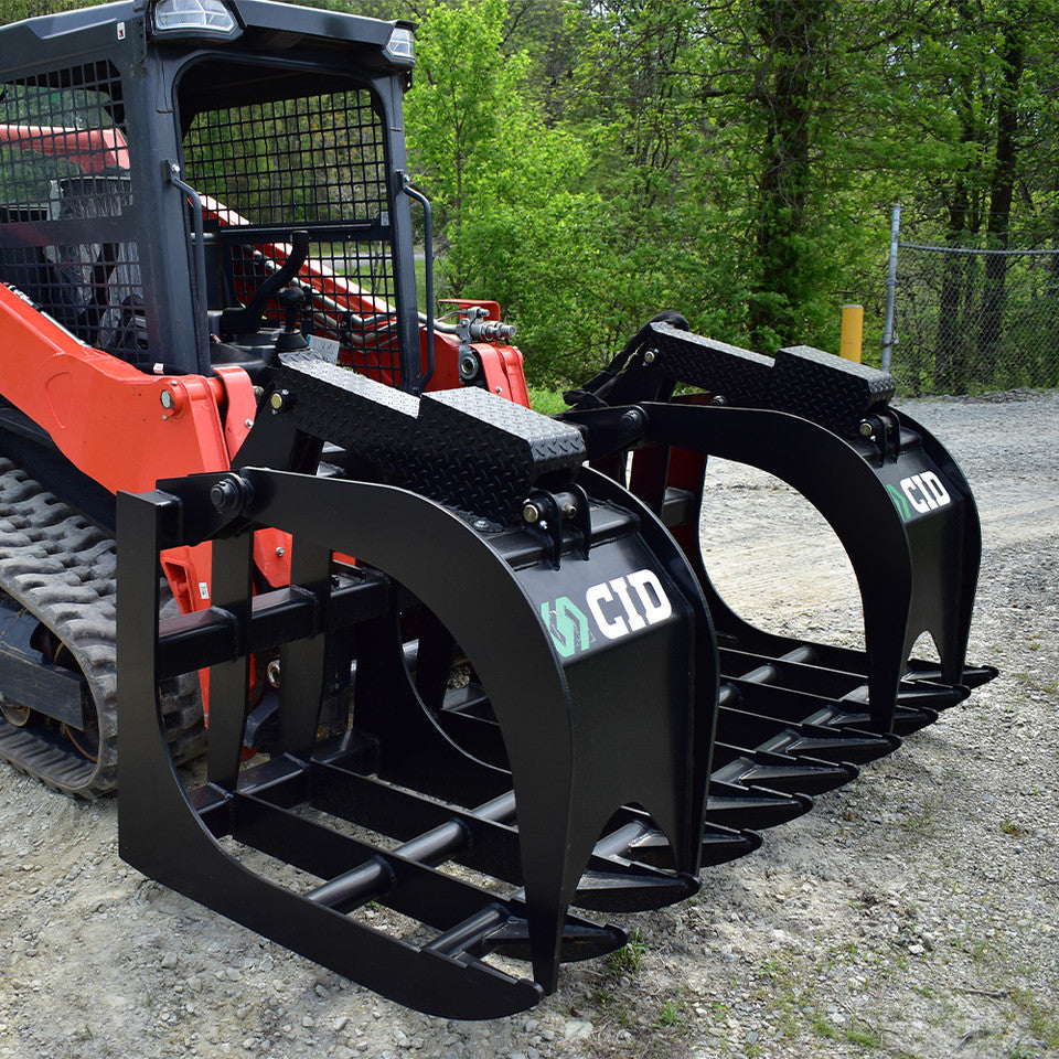 CID Monster Root Grapple | 72"-96" Width | 100+ HP | For Skid Steer