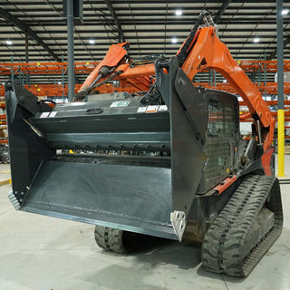CID Multi Purpose Power Rake | Width 36", 42" & 48" | 12–18 GPM | For Mini Skid Steers