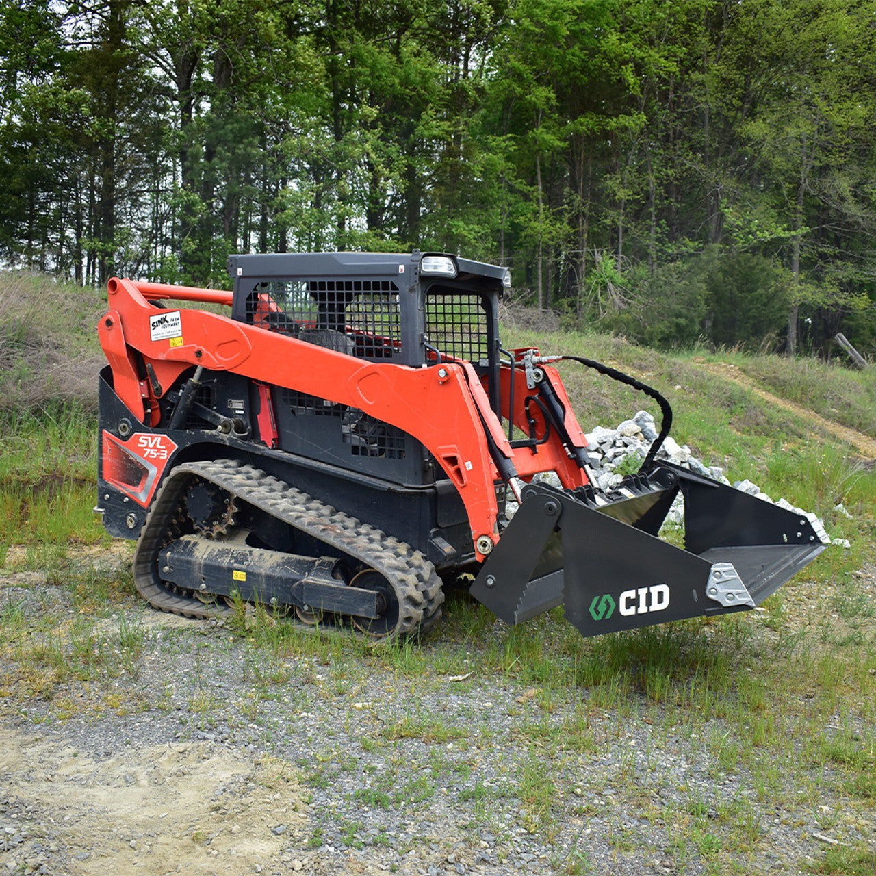 CID 81" & 84" X-TREME DUTY 4 IN 1 BUCKET ATTACHMENT FOR SKID STEER