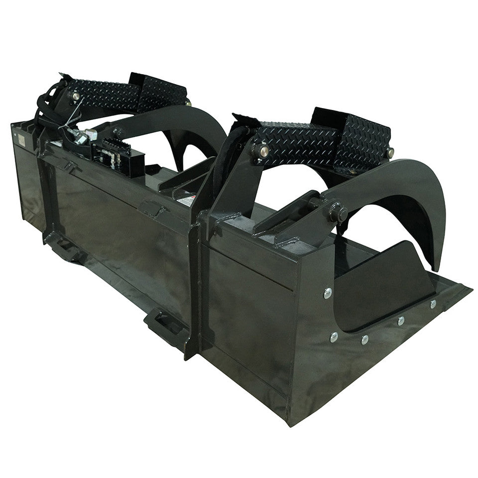 CID X-Treme Grapple Bucket | 66" to 96" Width | 65HP | For Skid Steer