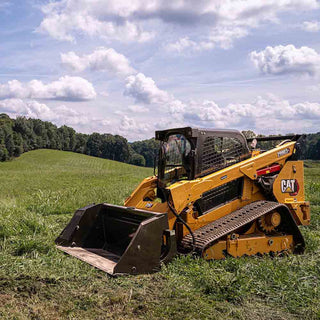 CID X-treme High Dump Buckets | HBD Series | Working Width 60″ to 96" | 11–20 GPM | For Skid Steers