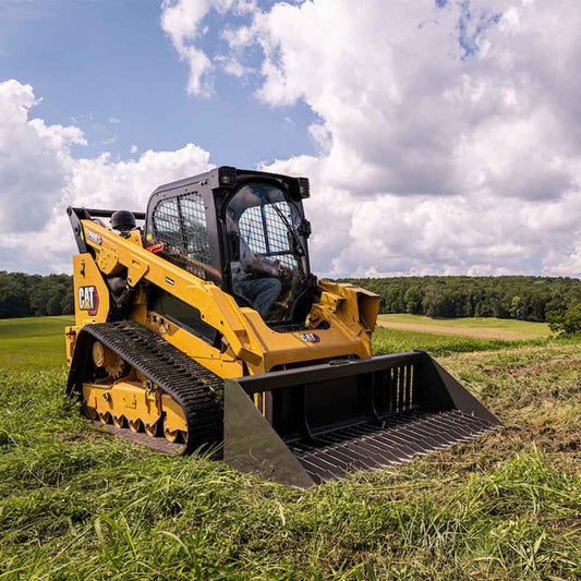 CID X-Treme Duty Rock Bucket | 66" to 84" Width | For Skid Steer