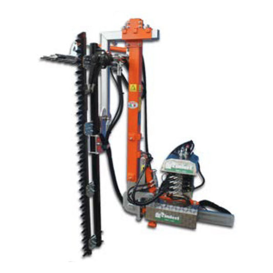 Rinieri Trimmer CRL Vision-1 L with Double Sickle Bar | 59"-83" Cutting Width for Tractor