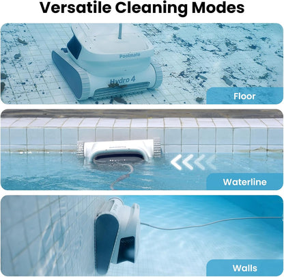 Chasing Cleaner Hydro 4 Corded Robotic Pool Cleaner | Pool Size 1,614 Sq.ft | Flow Rate 320 L/min