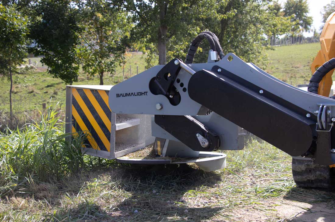 Baumalight Mini Barrier Mower | Model BMM230 | Cutting Width 32" | 8-15 GPM | For Mini Skid Steers