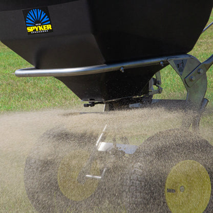 Spyker ERGO-PRO™ 80-lb. Broadcast Spreader | Model SPY80-1S | Spread Width 4'-12' | Wheel Dimensions 13" x 5"