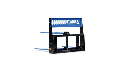 Ignite Attachments Combo Bale Spear | SKU 46895918 | Width 45" | Oil Flow Range 15–25 GPM | For Skid‑Steer Loaders