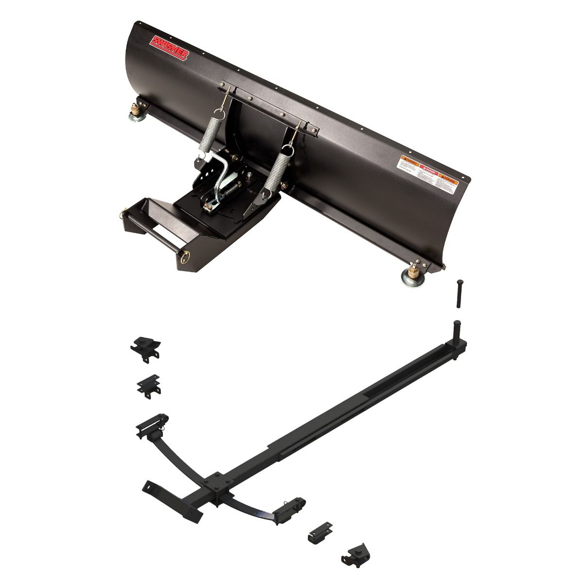 Swisher ATV Plow and Mount Combo Kit | Model 18409 | 48" Snow Blade | 14 Gauge Steel | Universal Mount System | Horsepower 10 To 20 HP | For ATV & UTV
