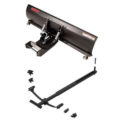 Swisher ATV Plow and Mount Combo Kit | Model 18409 | 48" Snow Blade | 14 Gauge Steel | Universal Mount System | Horsepower 10 To 20 HP | For ATV & UTV
