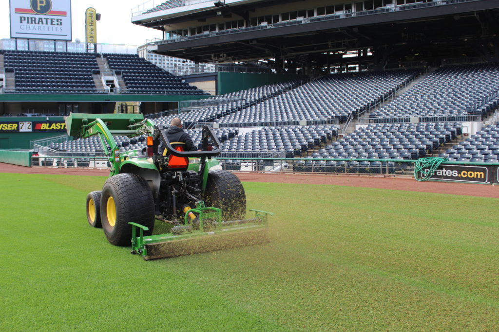 TurfTime Commercial Grass Dethatcher - Verticutters | 24-61 Blades | Model TM-4800 | 45″ Working Width | 20-25HP | For Tractor