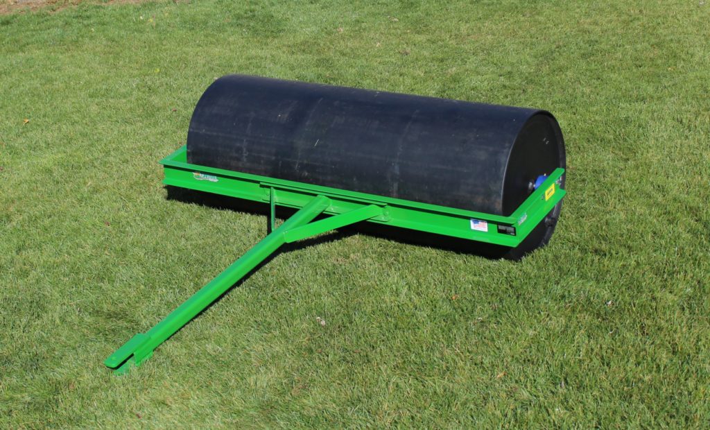 TurfTime 24” Smooth Roller 3/8” Heavy Duty AR-24 Series Turf Rollers 4’ to 12’ - Pull Type, 3pt, Skid Steer Mount For Tractor or Skid Steer