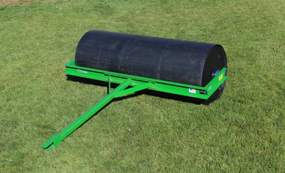 TurfTime 24” Smooth Roller 3/8” Heavy Duty AR-24 Series Turf Rollers 4’ to 12’ - Pull Type, 3pt, Skid Steer Mount For Tractor or Skid Steer