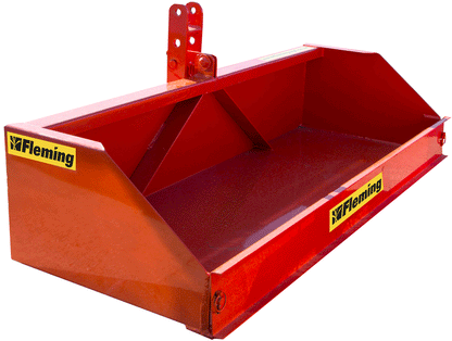 Fleming Compact Tipping Transport Boxes | Model TB4C & TB5C | Width 48" & 60" | 40 HP | For Tractors