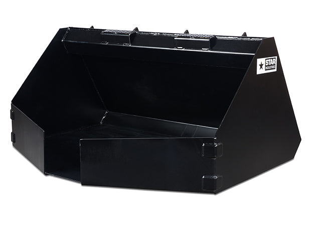 Star Industries Concrete Placement Bucket | Models 120, 125 & 122 Series | 0.25 To 0.75 cu yd | 8–30+ GPM | For Skid-Steer