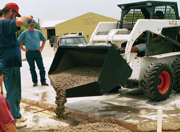 Star Industries Concrete Placement Bucket | Models 120, 125 & 122 Series | 0.25 To 0.75 cu yd | 8–30+ GPM | For Skid-Steer