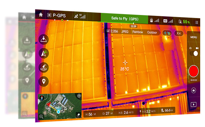 DJI FLIR ZENMUSE XT 336X256 9HZ 9MM LENS