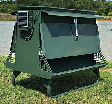 Outback Wildlife Feeders | Cottonseed Feeder Access Control System | 48" Width | Precision Deer Management Feeder | For Camps, Tailgates & Outdoor Living