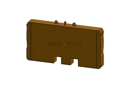 Bedrock Attachments Counterweight Set (Stability & Balance) | Model ECCAT320GC-2 | Weight 2 Ton | Machine Size 10-20 Tons | For Excavators