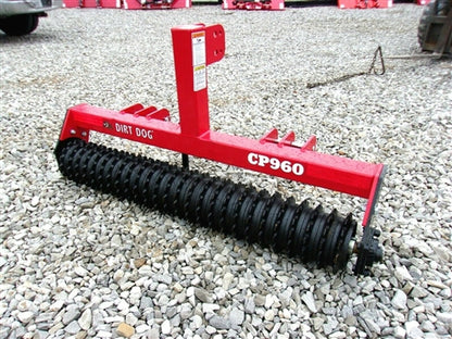 Dirt Dog CP-9 Series –3 Point Cultipacker | Model CP 960-72-84-96 | 60" to 96" Working Width | 25-75HP | For Tractor