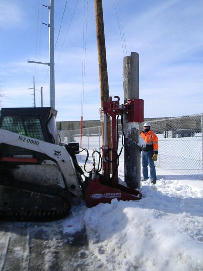 EZ Spot UR Attachment Pole Jack | Model EZ-PJ001 | Jaw Opening Range 9"–31" | 20–30 GPM | 3–5 Tons | For Skid Steer, Compact Track Loaders, Wheel Loaders, Excavators, Mini Excavators, Telehandlers & Backhoes