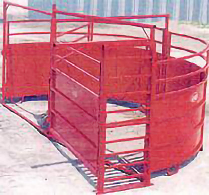 Global Equipment Palco Crowding Tub | Model 8' | Width 96" | Cattle Operations | Sorting & Holding