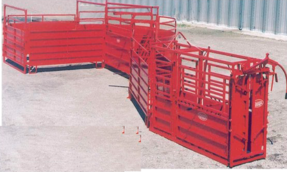 Global Equipment Palco Crowding Tub | Model 8' | Width 96" | Cattle Operations | Sorting & Holding