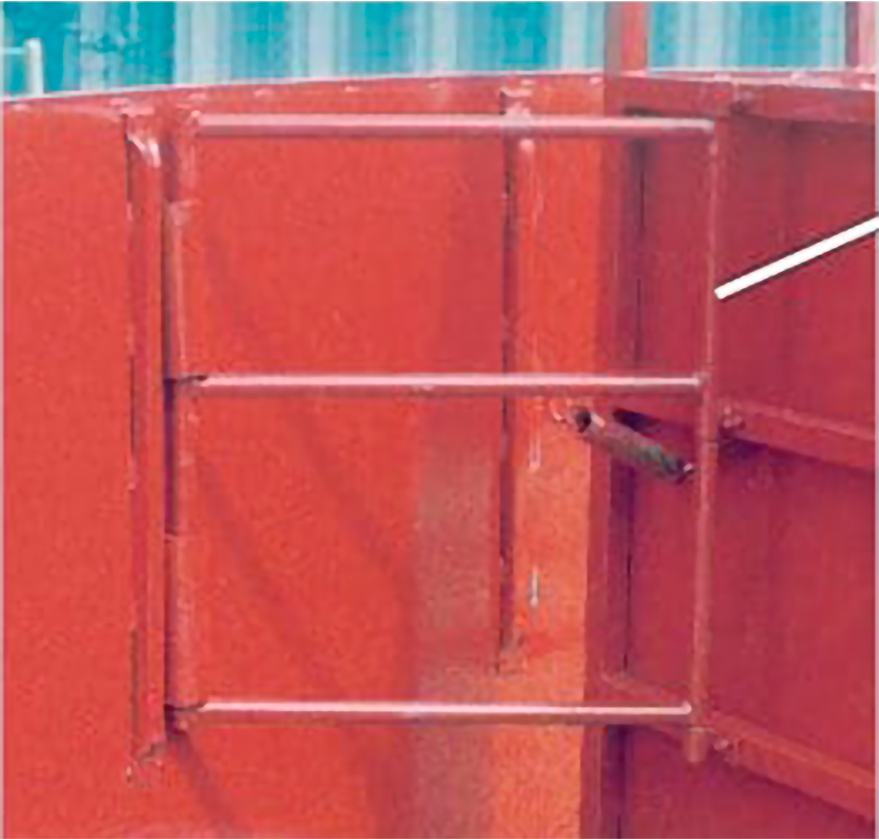 Global Equipment Palco Crowding Tub | Model 8' | Width 96" | Cattle Operations | Sorting & Holding