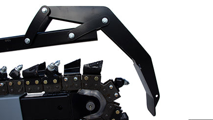 Baumalight Trencher | Model TN-760 | Width 6" - 10" | Hydraulic Flow Range 20-42 GPM | For Skid Steers