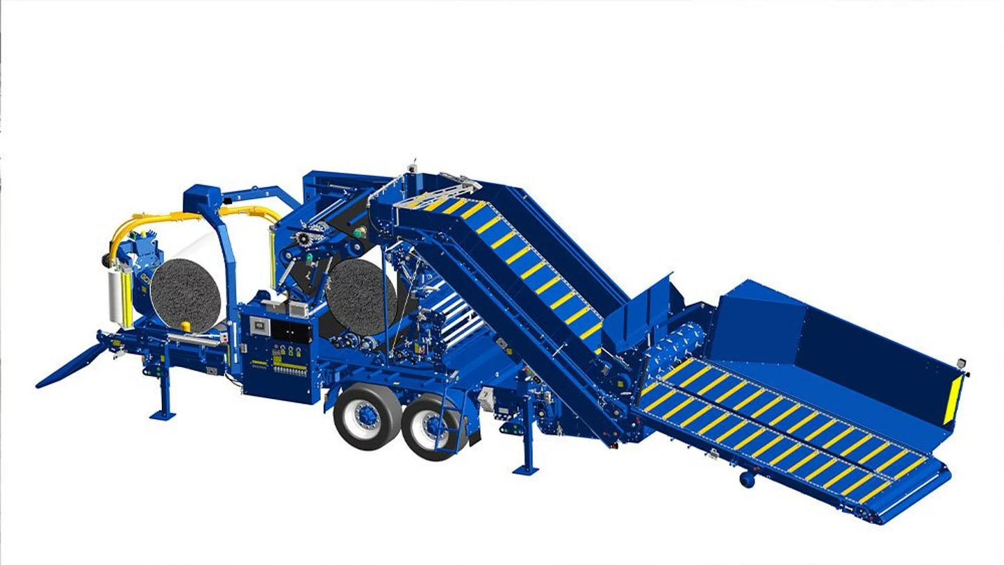 GÖWEIL | VARIO-MASTER | Baler-Wrapper Combination | Working width 11.48 feet | 80-140 cm Bale Diameter | Minimum 90 kW (120 hp) | For Tractor