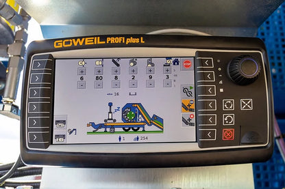 GÖWEIL | VARIO-MASTER | Baler-Wrapper Combination | Working width 11.48 feet | 80-140 cm Bale Diameter | Minimum 90 kW (120 hp) | For Tractor