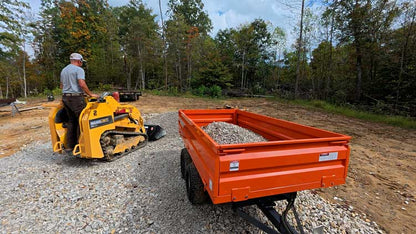 Baumalight Mini Track Loader | Model TRL630D | 24.8 HP Kubota | 2-Speed | 10.5 GPM