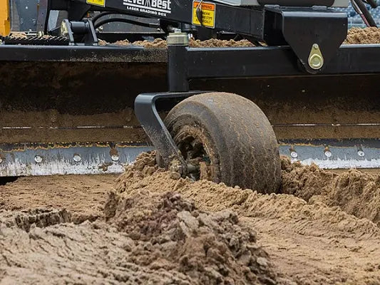 Level Best Laser Grading Scraper | Model PD84 | Width 84" | 15–25 GPM | For Skid Steer & Compact Track Loader