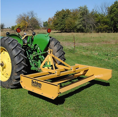 Durabilt Grader Blade - Road | 6' Lot Leveler with Offset and Parallel Blades | 6' Working Width | 40HP | For Tractor