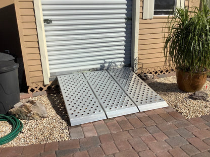 Black Widow Big Boy EZ Rizer™ Folding ATV Ramp | Model TF-6060-EZ-ATV | Wide 60" | Horsepower 4 To 90+ HP | For ATV, UTV & Motorcycle Loading