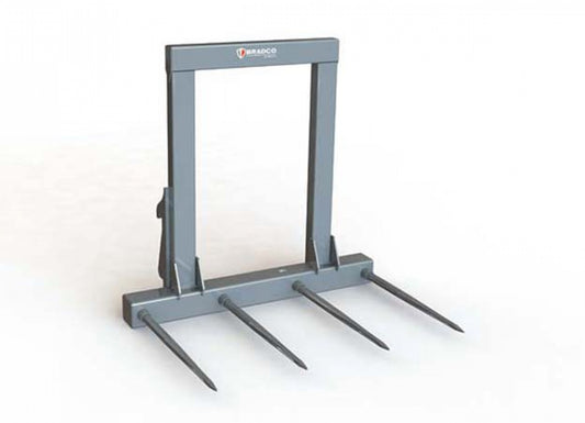 PALADIN BALE SPEAR DUAL LARGE SQUARE FOR TELEHANDLER