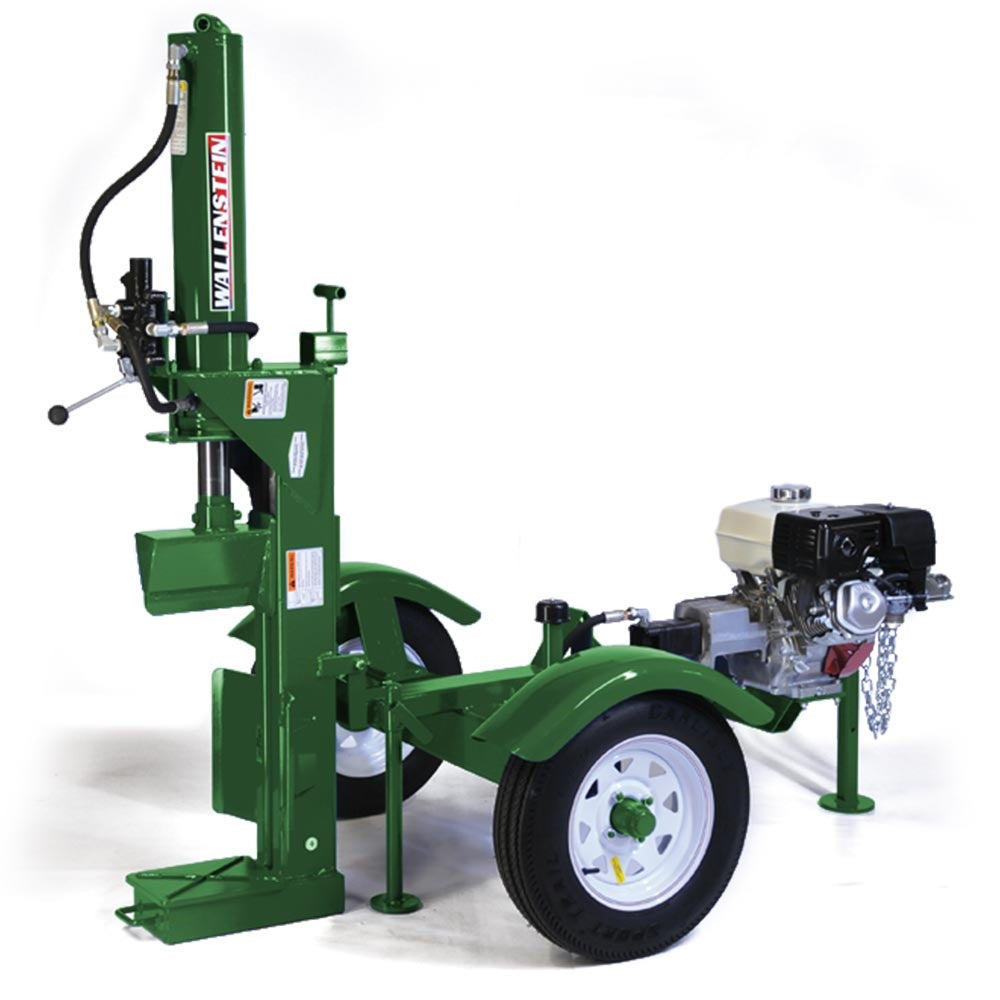 Wallenstein | Log Splitters | WX900 Series | Split Force 25-31 Ton | Horizontal & Vertical Splitting | For Heavy-Duty Wood Processing