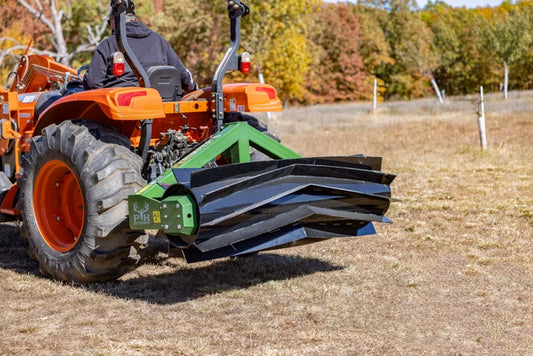 PH Outdoors Goliath4 4' Goliath6 6'-Goliath8 8' Goliath10 10' RTP Goliath Roller Crimper | Model RTP | Drum Width 4'-6'-8'-10'| 30-50 HP | For Tractor