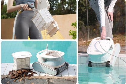 Chasing Cleaner Hydro 4 SE Corded Robotic Pool Cleaner | Pool Size 1,614 Sq.ft | Flow Rate 320 L/min