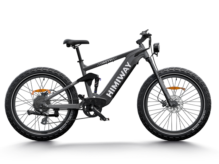 HIMIWAY Cobra Electric Mountain Bike | 750W Motor | 48V 20Ah Battery