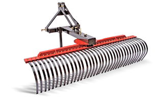 MK Martin | Landscape Rake | Model MKLR5, MKLR6 & MKLR7 | Widths 60" to 84" | Horsepower Up to 50 HP | For Tractors