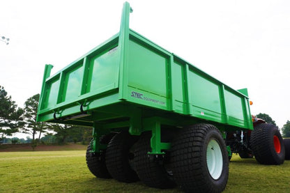 STEC Dump Trailer with Four Wheel Walking Beam Axle |  Model DT610 | for Tractor