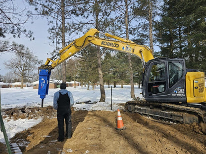 HydroRam HK80 Hydraulic Breaker | Tool Diameter 3.94" | For 11-18 Ton Excavators