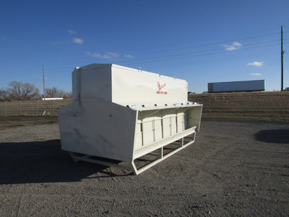 Apache Equipment 300 Creep/Self Feeder | Length 16' | Capacity 300 Bushel | Portable & Skid | Heavy‑Duty Steel & Galvanized Options | For Daily Feeding Pressure