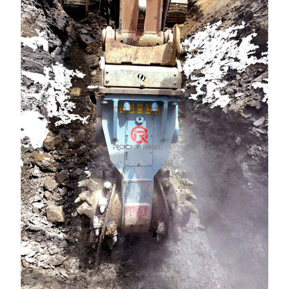 RockZone Rock and Concrete Grinder Attachment | Models G50, G60 & G125 | Width 41" To 59" | 40 To 150 Ton | For Excavators