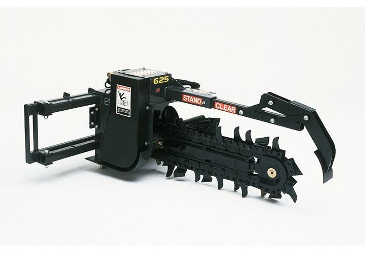 Paladin Trencher | 36"–48" Dig Depth | Width 6"-8" | 625 Series | 12-25 GPM | For Skid Steer