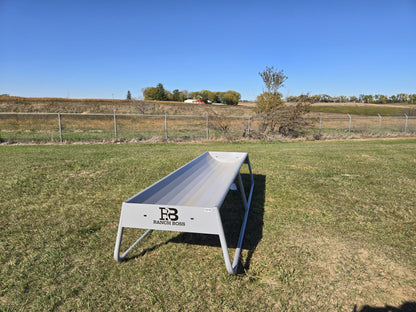 Global Equipment Ranch Boss 10' Bunk Feeder | Models 4‑Leg & Skid | Length 10' | For Livestock Feeding