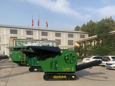 Upsen Mini Mobile Jaw Crusher | Model U-JC503 | Max. Feeding Size 380mm | Diesel Engine 25 HP